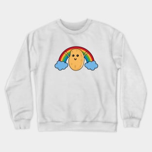 Rainbow Potato Crewneck Sweatshirt